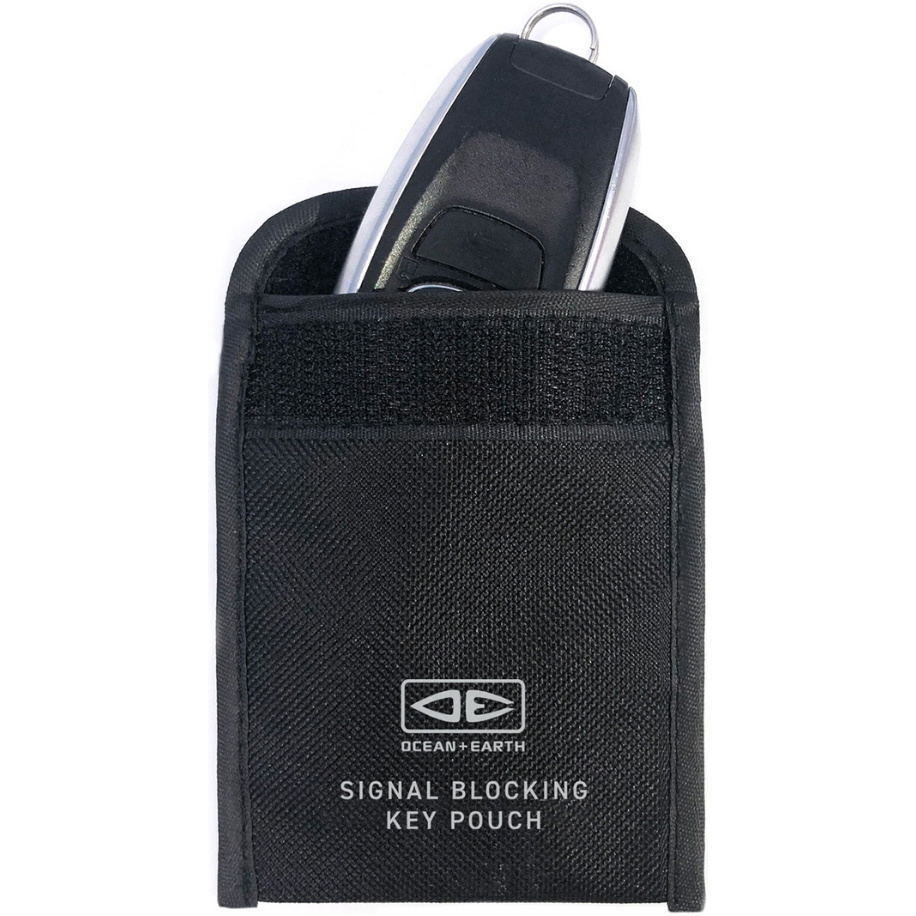 2026 Ocean & Earth Signal Blocking Key Pouch SARX53 - Black